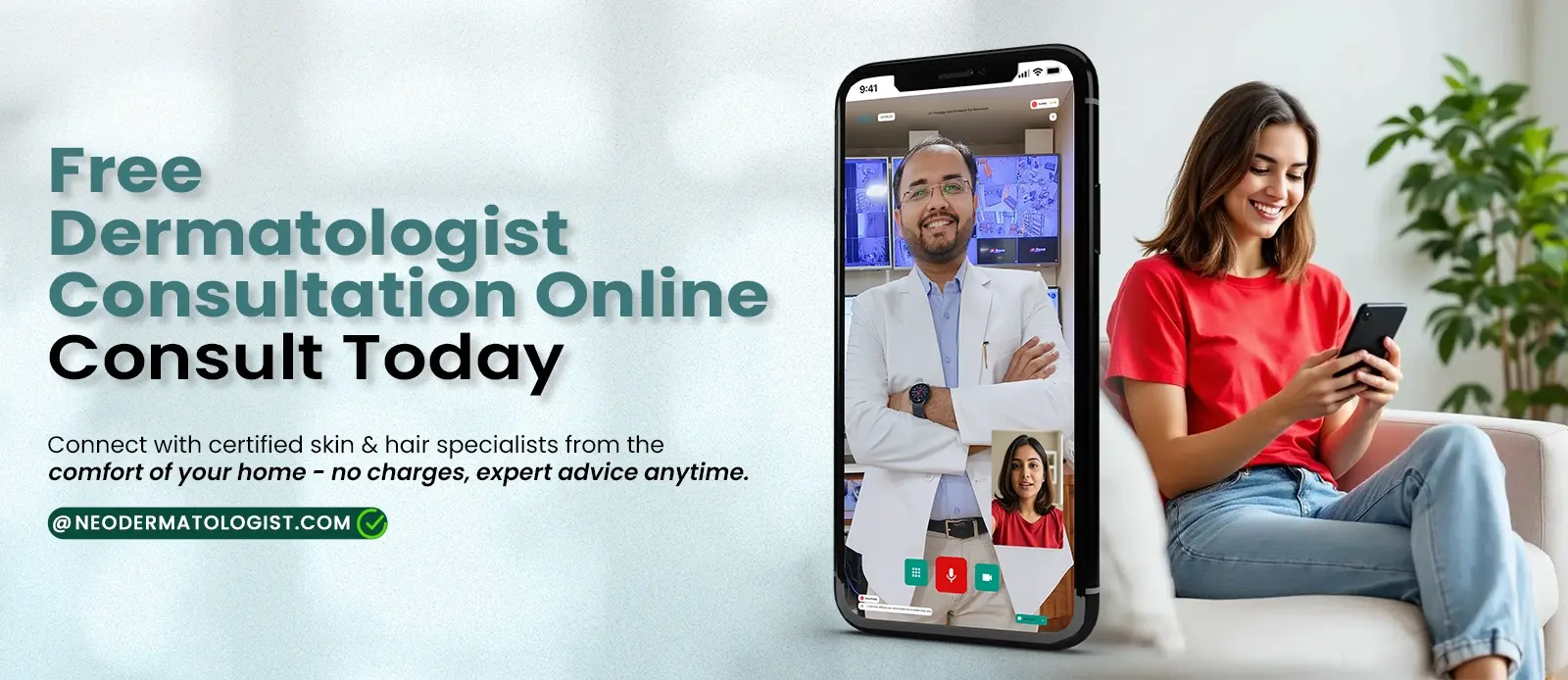 फ्री ऑनलाइन डर्मेटोलॉजिस्ट परामर्श - आज ही NeoDermatologist पर शीर्ष त्वचा विशेषज्ञ से निःशुल्क सलाह लें