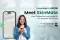  AI dermatology app interface (AI डर्मेटोलॉजी ऐप इंटरफेस )– SkinMate virtual dermatologist AI for online consultations (स्किनMate वर्चुअल डर्मेटोलॉजिस्ट AI ऑनलाइन कंसल्टेशन)