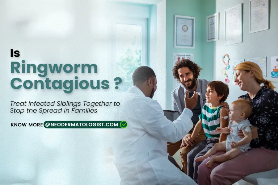 is ringworm contagious, is ringworm spreadable, how ringworm spreads, does ringworm spread from person to person ,  how long is ringworm contagious