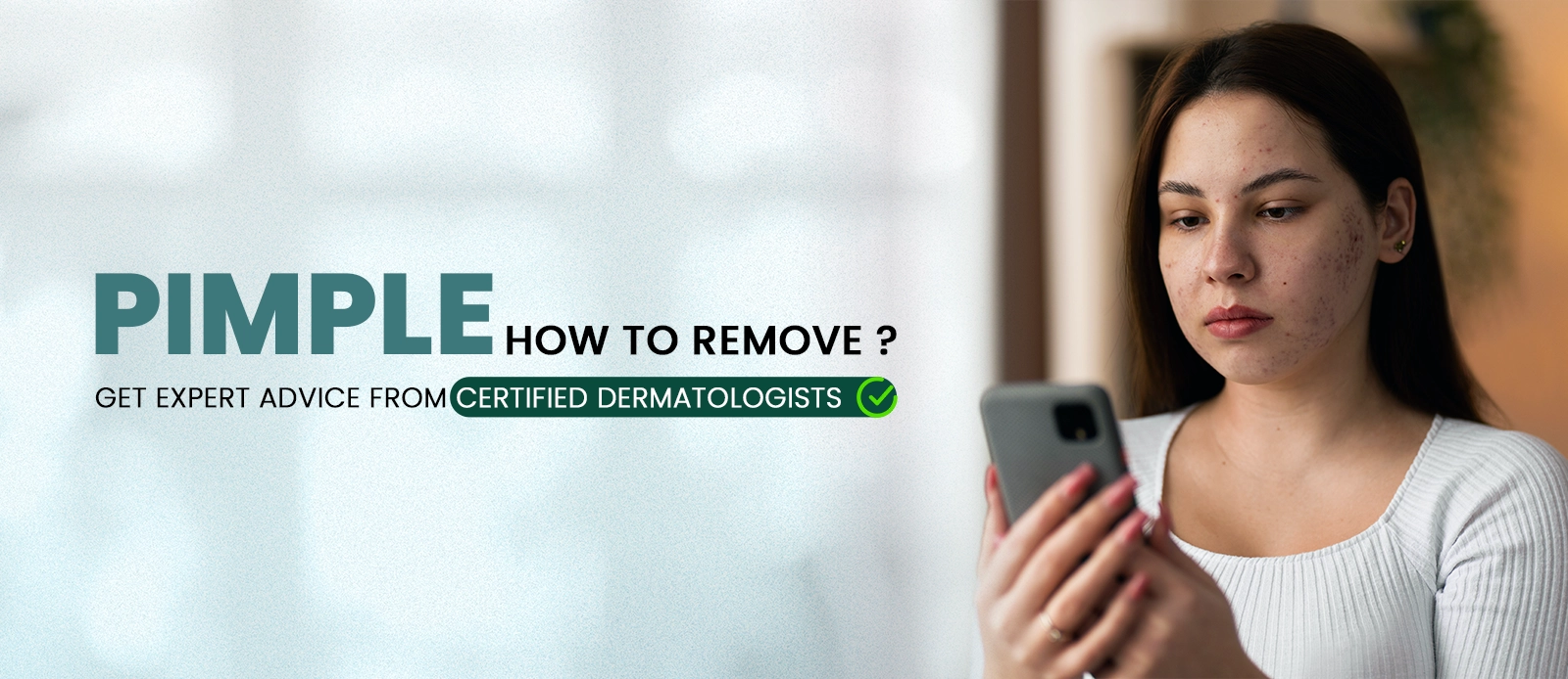 pimple how to remove 