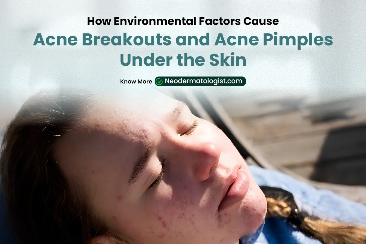 Know How Environmental Factors Cause Acne Breakouts and Acne Pimples Under the Skin