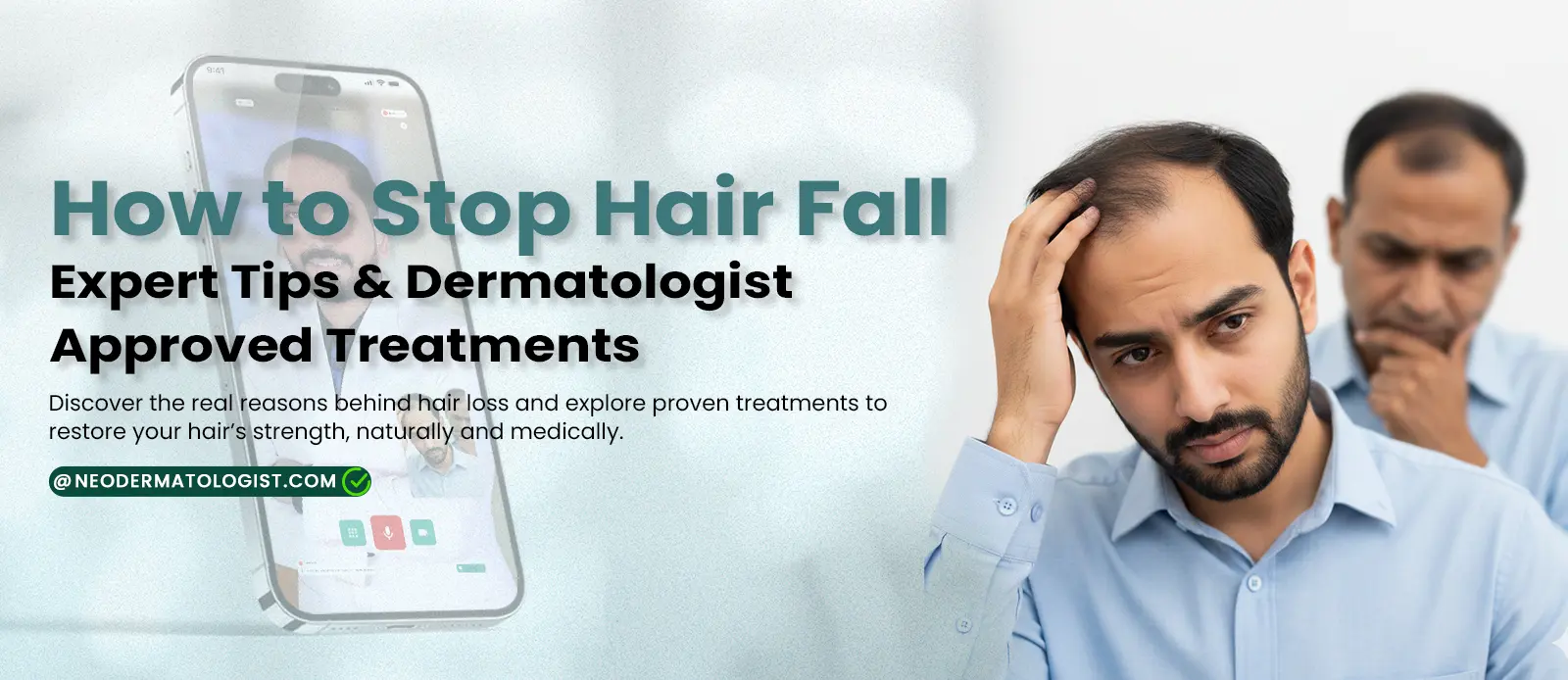  (Baal Jhadna Kaise Roke): बाल झड़ना रोकने के असरदार उपाय व उपचार - Neodermatologist