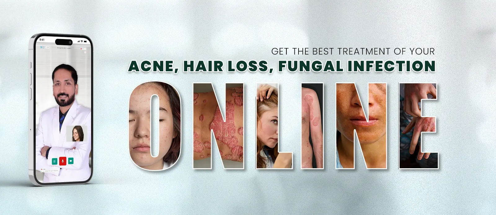 नियोडर्मेटोलॉजिस्ट पर मुंहासे, बाल झड़ना, हेयर लॉस और फंगल इंफेक्शन के लिए ऑनलाइन डर्मेटोलॉजिस्ट परामर्श