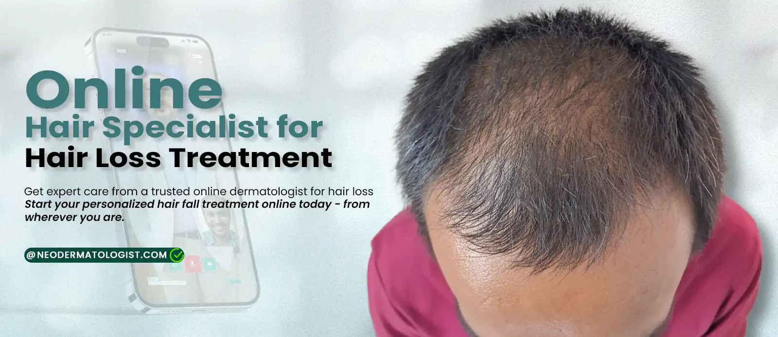 Baal Jhadne Ka Ilaj Online  - Neodermatologist
