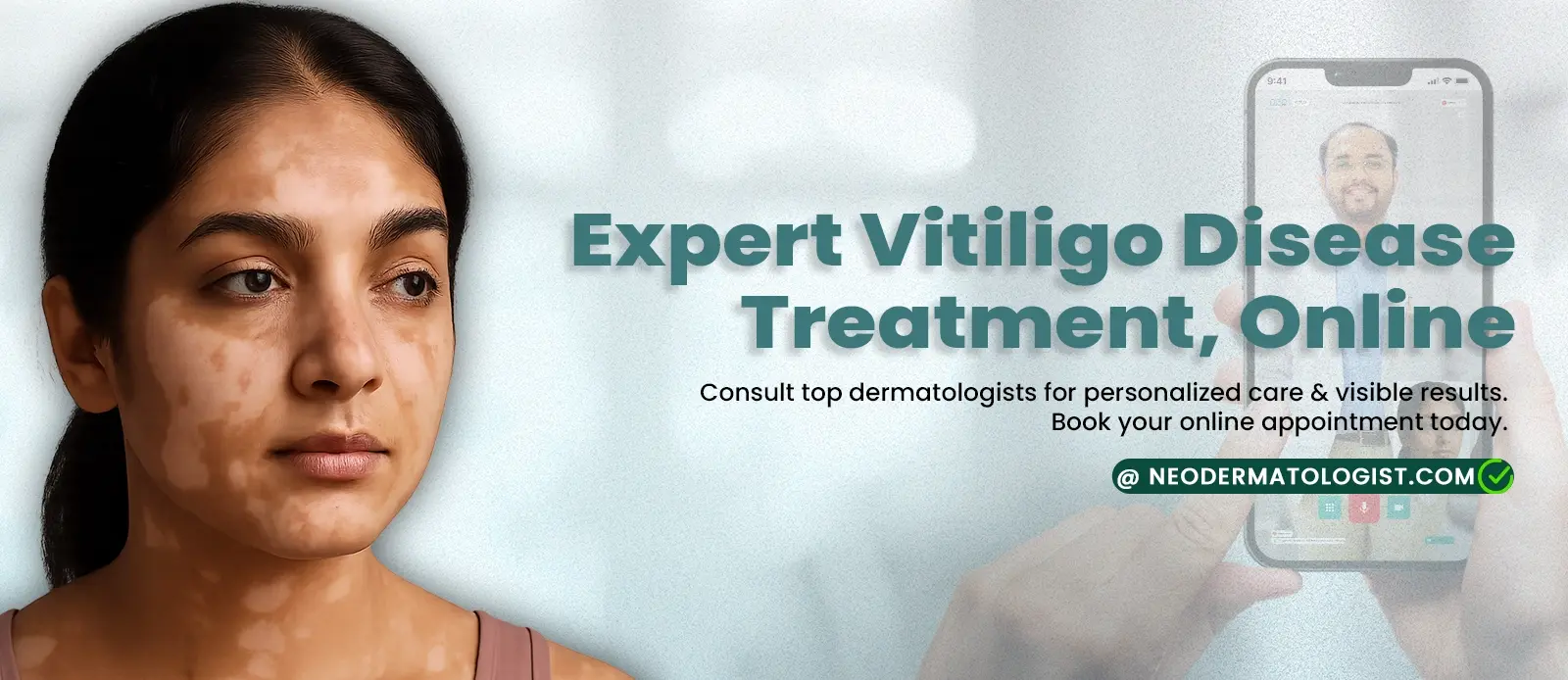Expert  Online Vitiligo Disease Treatment By Certified Dermatologist At Neodermatologist - Online Dermatologist Consultation Platform
