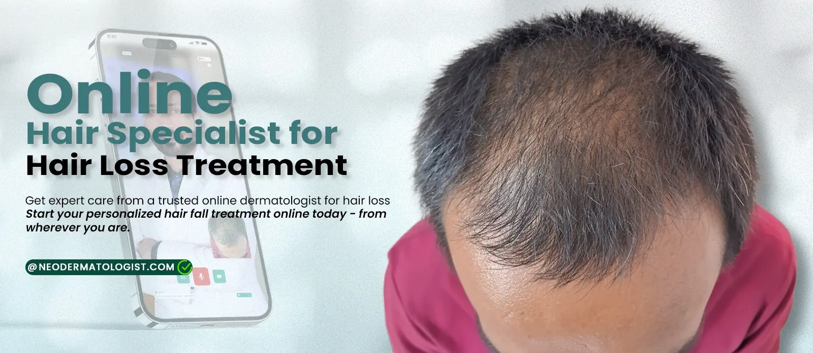 Online Hair Specialist for Hair Loss Treatment -  Neodermatologist