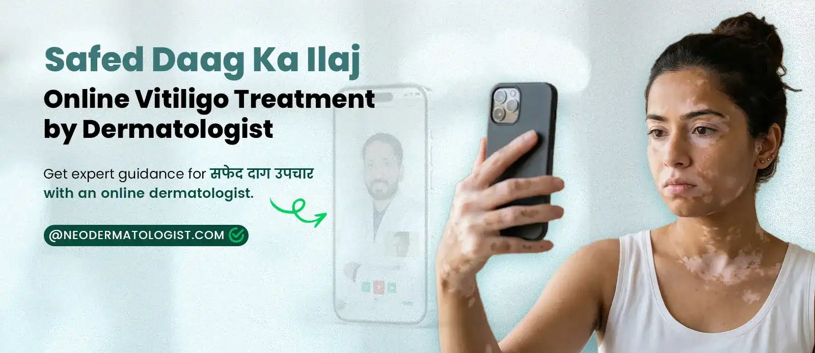 Get Online Vitiligo Treatment Online Consultation By Dermatology At Neodermatologist