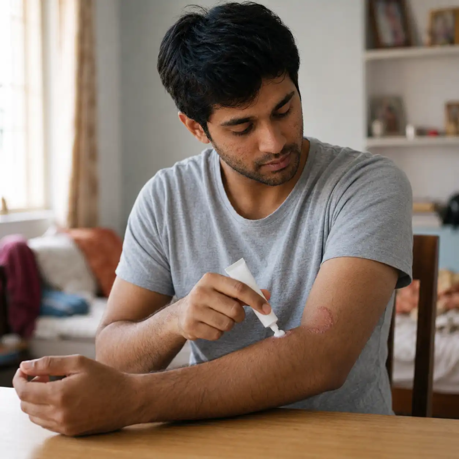 दाद (Ringworm) क्या है और इसका Online Treatment क्या है? - प्रभावी टीनिया कॉर्पोरिस ऑनलाइन इलाज के लिए रिंगवर्म विशेषज्ञ