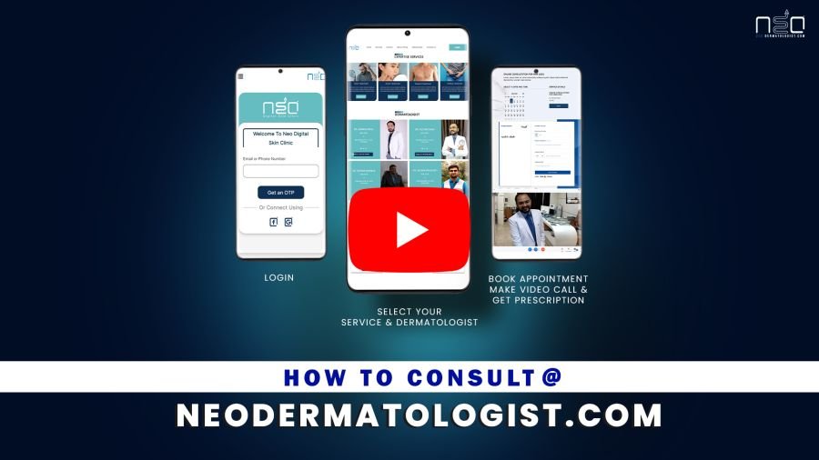 Neodermatologist पर ऑनलाइन त्वचा विशेषज्ञ से परामर्श कैसे लें - विशेष ऑनलाइन परामर्श।
